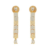 HEERA GOLD PLATED ZIRCON NECKLACE SET