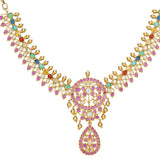 NAVRATNA ADHIRA NECKLACE SET