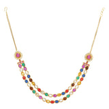 NAVRATNA NECKLACE SET