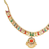 NAVRATNA ARWA NECKLACE SET