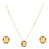 NAVRATNA POLKI NECKLACE SET