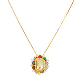 NAVRATNA POLKI NECKLACE SET