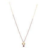 NAVRATNA PAN PENDANT SET