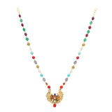 NAVRATNA KUNDAN NECKLACE SET