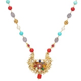 NAVRATNA KUNDAN NECKLACE SET
