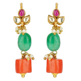 NAVRATNA KUNDAN NECKLACE SET