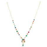 NAVRATNA PAN NECKLACE SET