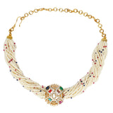 NAVRATNA CIRTLE CHOKER SET