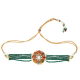 NAVRATNA ROUND CHOKER SET