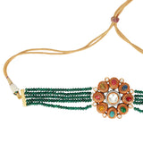 NAVRATNA ROUND CHOKER SET