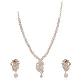 HEERA TASSLE ZIRCON PENDANT SET