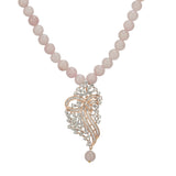 HEERA TASSLE ZIRCON PENDANT SET