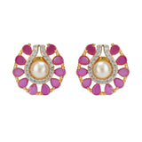 HEERA PEARLS ZIRCON PENDANT SET
