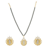 HEERA VICTOTIA QUEEN ZIRCON SET