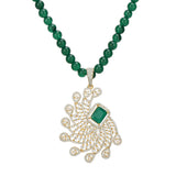HEERA TIKONA ZIRCON PENDANT SET