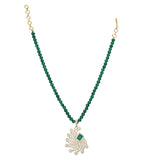 HEERA TIKONA ZIRCON PENDANT SET