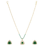 HEERA TIKONA PENDANT SET