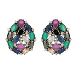HEERA MULTI COLOUR PENDANT SET