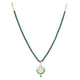 HEERA GREEN ZIRCON PENDANT SET
