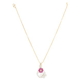 HEERAROUND FLOWER ZIRCON SET