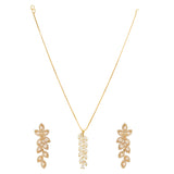 HEERA GOLD PLATED PENDANT SET