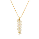 HEERA GOLD PLATED PENDANT SET