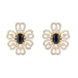 HEERA FLOWER PENDANT SET