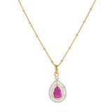HEERA PAN PENDANT SET