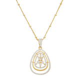 HEERA TIKONA PENDANT SET