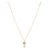 HEERA GOLD PLATED PENDANT SET