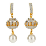 HEERA GOLD PLATED PENDANT SET