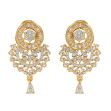 HEERA GOLD PLATED ZIRCON PENDANT SET