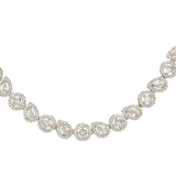 HEERA ZIRCON ROUND NECKLACE SET
