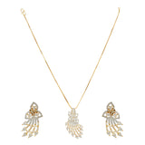 HEERA TIKONA ZIRCON PENDANT SET