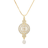 HEERA ZIRCON PENDANT SET