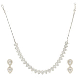 HEERAPAN SILVER NECKLACE SET