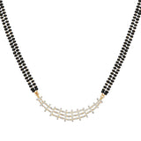 MANGLAL SUTRA CHAND ZIRCON NECKLACE SET