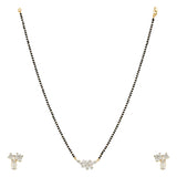 MANGLAL SUTRA GOLD PLATED NECKLACE SET