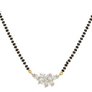 MANGLAL SUTRA GOLD PLATED NECKLACE SET