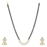 MANGAL SUTRA CHAND ZIRCON NECKLACE SET