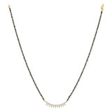 MANGAL SUTRA CHAND PENDANT ZIRCON SET