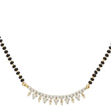 MANGAL SUTRA CHAND PENDANT ZIRCON SET