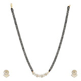MANGLAL SUTRA ZIRCON NECKLACE SET