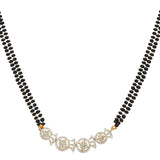 MANGLAL SUTRA CHAND GOLD PLATED NECKLACE SET