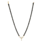 MANGLAL SUTRA TIKONA PLATED PENDANT SET