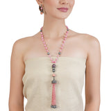 RATNA PINK NECKLACE SET