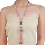 RATNA PINK NECKLACE SET
