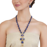 RATNA BLUE PENDANT SET