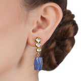 RATNA BLUE PENDANT SET