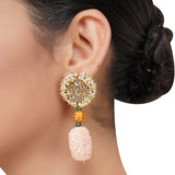 Gold Plated Kundan Necklace Set